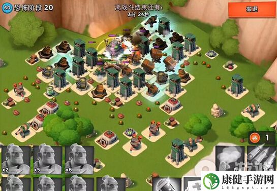 海岛奇兵中后期必胜战术分析 三步学会使用野人流