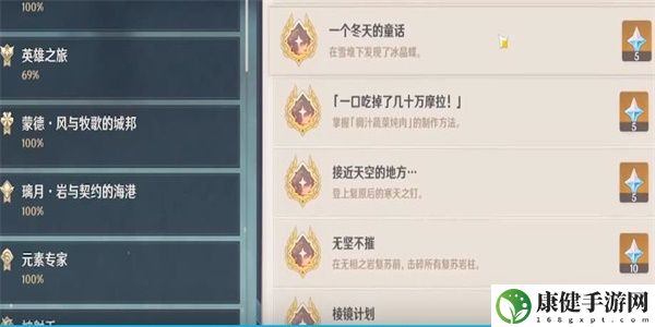原神隐藏成就一个冬天的童话怎么解锁