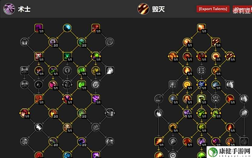 魔兽世界11.0前夕全职业天赋加点攻略
