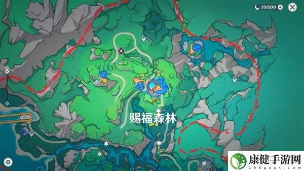 原神赐福森林欢声飞羽全位置图文攻略-赐福森林欢声飞羽全位置一览
