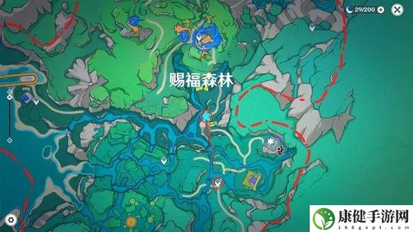 原神赐福森林欢声飞羽全位置图文攻略-赐福森林欢声飞羽全位置一览