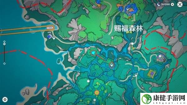 原神赐福森林欢声飞羽全位置图文攻略-赐福森林欢声飞羽全位置一览