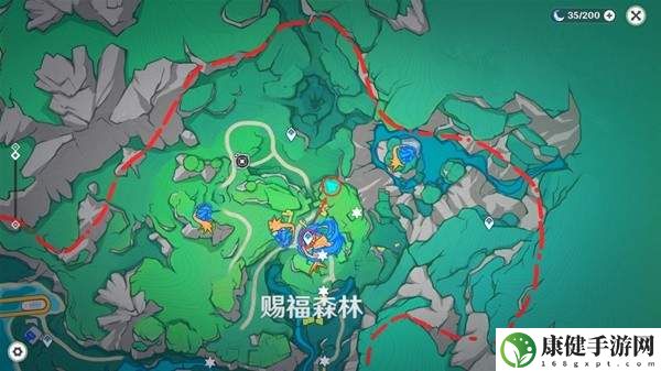 原神赐福森林欢声飞羽全位置图文攻略-赐福森林欢声飞羽全位置一览