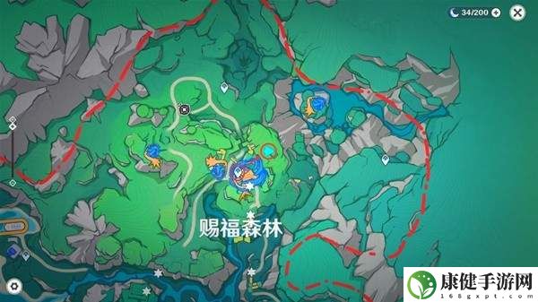 原神赐福森林欢声飞羽全位置图文攻略-赐福森林欢声飞羽全位置一览
