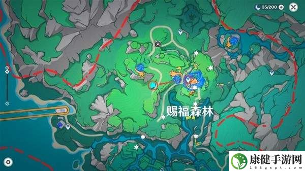原神赐福森林欢声飞羽全位置图文攻略-赐福森林欢声飞羽全位置一览